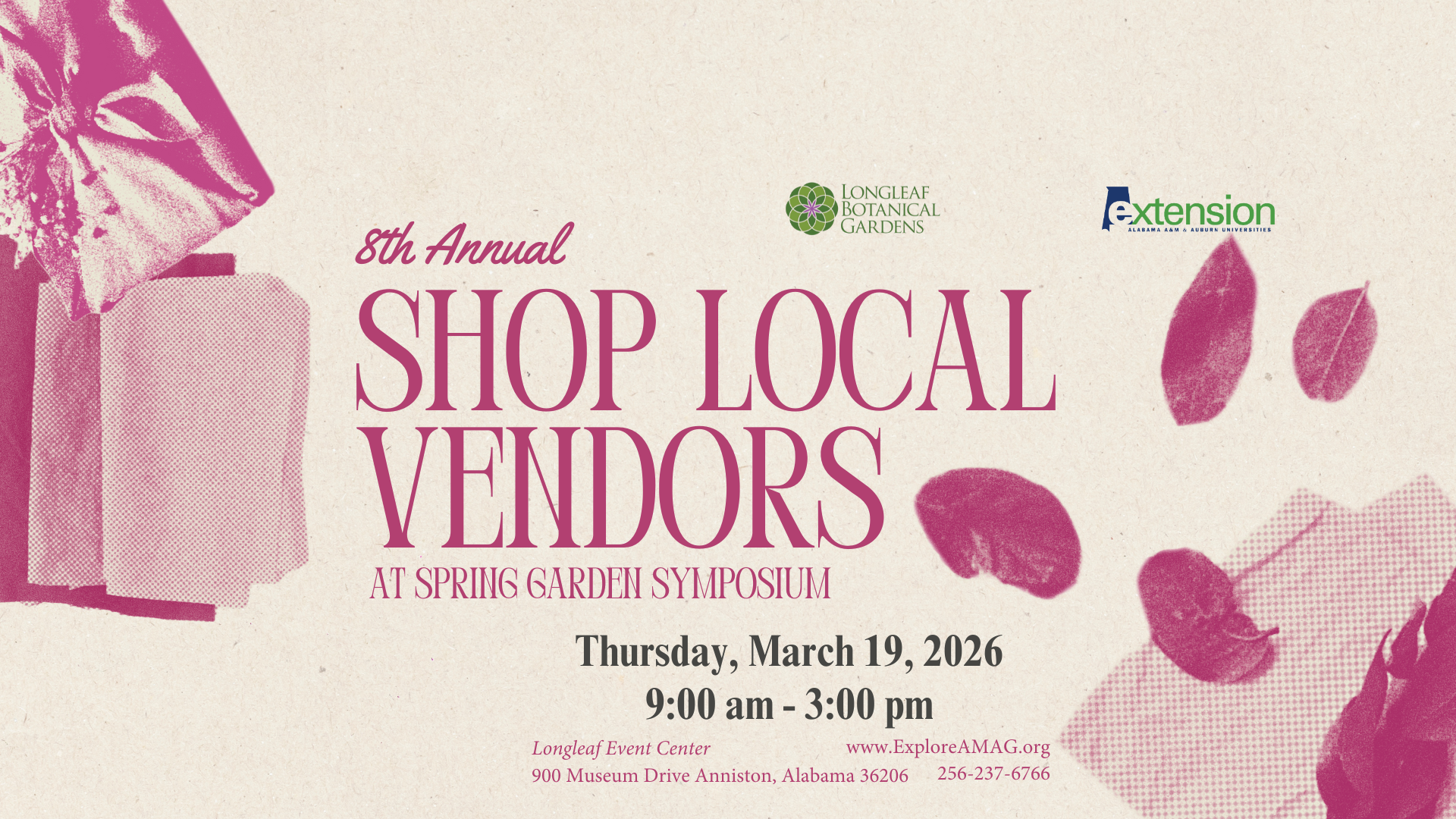 Shop Local Vendors at the Spring Garden Symposium