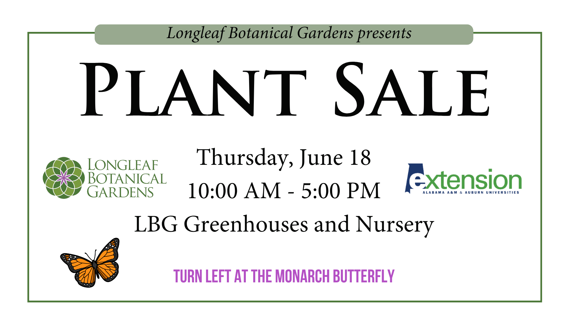 Plant Sale
